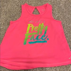 Girls athletic tank